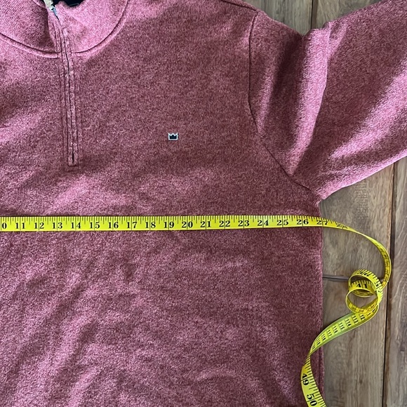 Crown and Ivy men's quarter zip sweater size xl - Picture 6 of 8